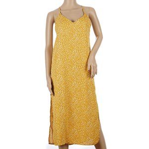 HONEY PUNCH Mustard Slip Dress Size Small
